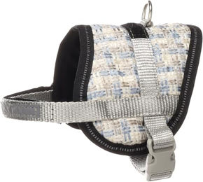 Flamingo Hundegeschirr Eeny Meeny Blau Grau Größe M aus Nylon wasserabweisend – Bild 1 von 5