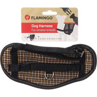 Produktbild von Flamingo Hundegeschirr Eeny Meeny Gelb Schwarz Bunt Nylon Größe M