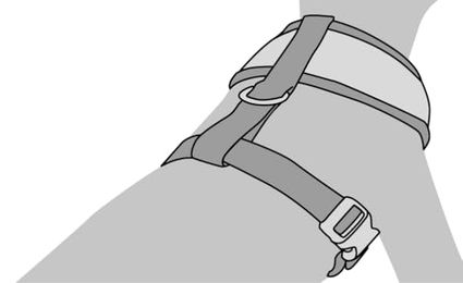 Flamingo Hundegeschirr für Welpen und kleine Hunde XS Grün aus Nylon mit verstellbarer Passform – Bild 1 von 2