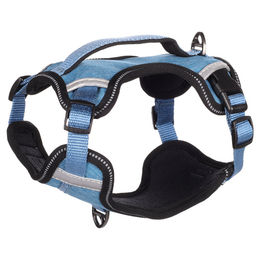 Produktbild von Flamingo Hundegeschirr Heron Blau Nylon Größe S