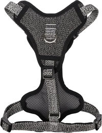 Flamingo Hundegeschirr Mago aus Baumwolle Dunkelgrau XL – Bild 1 von 6