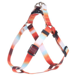 Flamingo Hundegeschirr Naja Step&Go bunt aus Nylon Größe S stufenlos verstellbar – Bild 1 von 5