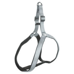 Produktbild von Flamingo Hundegeschirr Step & Go Abbi aus Nylon Grau Größe L