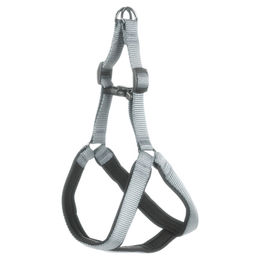 Produktbild von Flamingo Hundegeschirr Step & Go aus Nylon Grau Größe S