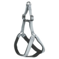 Produktbild von Flamingo Hundegeschirr Step & Go aus Nylon Grau Größe S