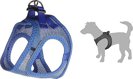 Flamingo Hundegeschirr Step&GO BENTO Blau XXS 24-25cm – Bild 1 von 3