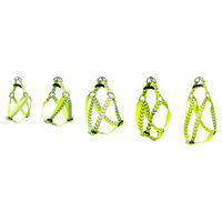 Produktbild von Flamingo Hundegeschirr Step&Go Fergu Fluo Gelb aus Nylon Größe L