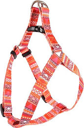 Flamingo Hundegeschirr Step&GO SYB Orange Rosa Weiss Größe S 35-50cm – Bild 1 von 1