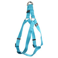 Produktbild von Flamingo Hundegeschirr Step & Go Ziggi aus Nylon in Türkis XL 60-90 cm