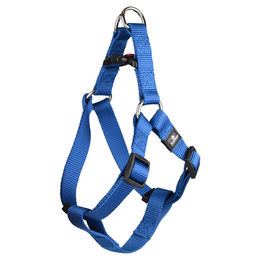 Flamingo Hundegeschirr Step & Go Ziggi Blau Nylon Größe M 35-60 cm – Bild 1 von 2