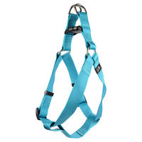 Produktbild von Flamingo Hundegeschirr Step & Go Ziggi in Türkis aus Nylon Größe L 40-70 cm