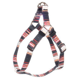 Flamingo Hundegeschirr Tabor Step&Go bunt Größe S stufenlos verstellbar aus Nylon – Bild 1 von 5