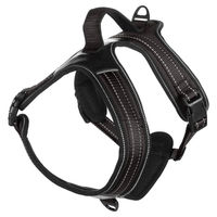 Produktbild von Flamingo Hundegeschirr Toga aus Nylon Schwarz Größe S