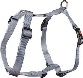 Flamingo Hundegeschirr Ziggi Grau Nylon Größe L 60-85cm 25mm – Bild 1 von 3