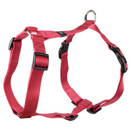 Flamingo Hundegeschirr Ziggi Kirschrot Größe L aus Nylon – Bild 1 von 4