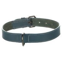 Produktbild von Flamingo Hundehalsband Denver aus Leder in Blau Größe XL