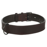Produktbild von Flamingo Hundehalsband Denver braun gepolstert und breit XXL