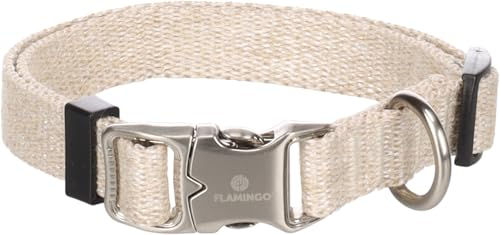 Flamingo Hundehalsband Lago beige Größe S - 1 Stk. – Bild 1 von 4