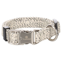 Flamingo Hundehalsband Lago Mini weiß schwarz Größe XS – Bild 1 von 5