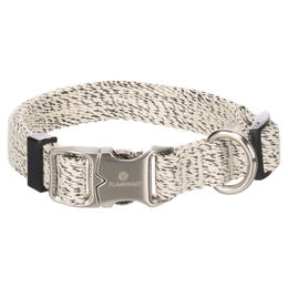 Flamingo Hundehalsband Lago weiß/schwarz Größe S 1,5 cm Breite - 1 Stk. – Bild 1 von 5