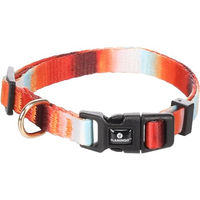 Produktbild von Flamingo Hundehalsband Naja Bunt XS aus Nylon stufenlos verstellbar