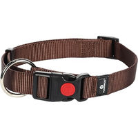 Produktbild von Flamingo Hundehalsband Ziggi braun Nylon Größe L - 1 Stk.
