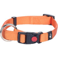 Produktbild von Flamingo Hundehalsband Ziggi Orange Nylon Größe S