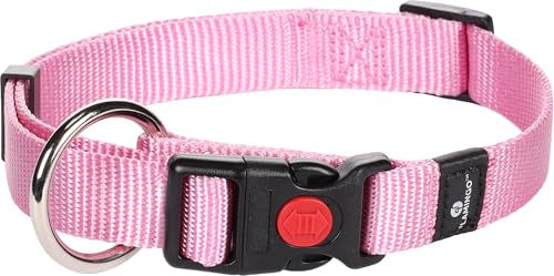 Flamingo Hundehalsband Ziggi Rosa Nylon Größe M – Bild 1 von 6