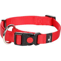 Produktbild von Flamingo Hundehalsband Ziggi Rot Nylon Größe M
