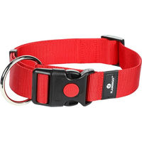 Produktbild von Flamingo Hundehalsband Ziggi Rot Nylon XL - 1 Stk.
