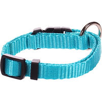 Produktbild von Flamingo Hundehalsband Ziggi Türkis Nylon XXS 15-25cm mit Zugentlastung