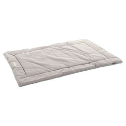 Flamingo Hundekissen Alisha flach rechteckig grau aus Plüsch 100,5 x 63,5 x 2 cm – Bild 1 von 1