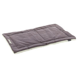 Flamingo Hundekissen Alisha Plüsch flach rechteckig Taupe 70,5 x 41,5 x 2 cm – Bild 1 von 1