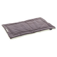Produktbild von Flamingo Hundekissen Alisha Plüsch flach rechteckig Taupe 70,5 x 41,5 x 2 cm