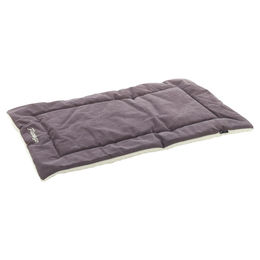 Flamingo Hundekissen Alisha Plüsch in Dunkel Taupe Beige Grau 85,5 x 51 x 2 cm – Bild 1 von 2