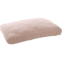 Produktbild von Flamingo Hundekissen aus Plüsch in Beige mit abnehmbarem Bezug