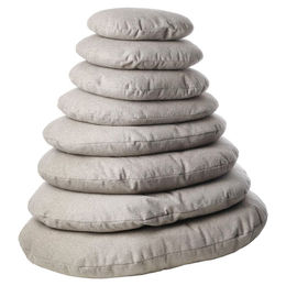 Flamingo Hundekissen Baleno oval taupe 120 x 84 x 12 cm – Bild 1 von 1