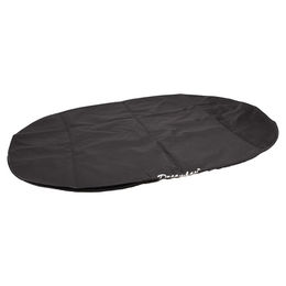 Flamingo Hundekissen Bezug Dreambay oval schwarz Stoff 120 x 90 x 16 cm – Bild 1 von 1