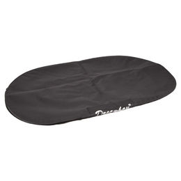 Flamingo Hundekissen Bezug Dreambay oval schwarz Stoff 80 x 60 x 14 cm – Bild 1 von 1