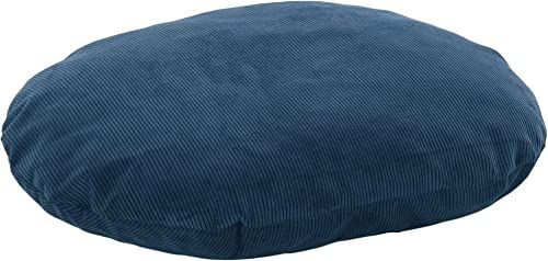 Flamingo Hundekissen Celeste Oval Dunkelblau 70x56x8cm – Bild 1 von 4