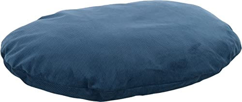 Flamingo Hundekissen Celeste Oval Dunkelblau 90x66x10cm – Bild 1 von 4
