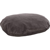 Produktbild von Flamingo Hundekissen Celeste Oval Grau aus Cord 70x56x8cm