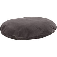 Produktbild von Flamingo Hundekissen Celeste Oval Grau aus Cord 90x66x10cm