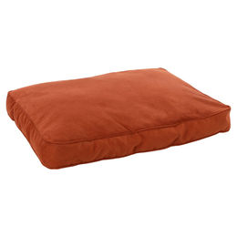 Flamingo Hundekissen Celeste rechteckig in Cognac und Orange 80 x 60 x 10 cm – Bild 1 von 4