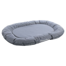 Produktbild von Flamingo Hundekissen Dreambay oval grau aus Polyester 120 x 90 x 16 cm