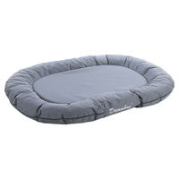 Produktbild von Flamingo Hundekissen Dreambay oval grau aus Polyester 120 x 90 x 16 cm