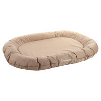 Produktbild von Flamingo Hundekissen Dreambay oval in Beige 140 x 105 x 17 cm