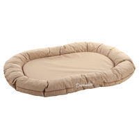 Produktbild von Flamingo Hundekissen Dreambay oval in Beige aus Polyester 120 x 90 x 16 cm