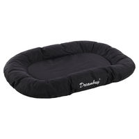 Produktbild von Flamingo Hundekissen Dreambay oval schwarz aus Polyester 100 x 75 x 15 cm