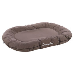 Flamingo Hundekissen Dreambay oval Shadow Beige Braun 100 x 75 x 15 cm - 1 Stk. – Bild 1 von 1